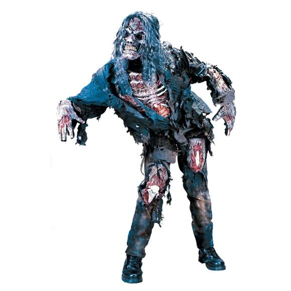 Fun World Other - Fun World Complete Zombie Halloween Costume Adult Standard Scarry Dress Up Mask